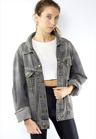 LEE DENIM JACKET LEE JEAN JACKET VINTAGE DENIM JACKET