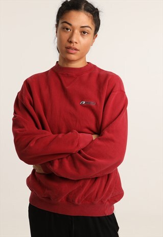 VINTAGE REEBOK EMBROIDERED LOGO SWEATSHIRT