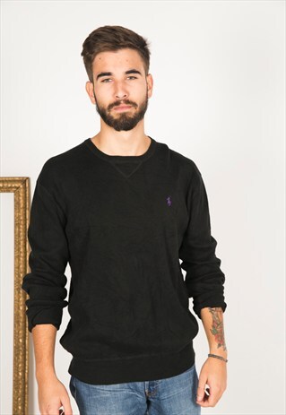 VINTAGE 80S POLO RALPH LAUREN JUMPER / R107