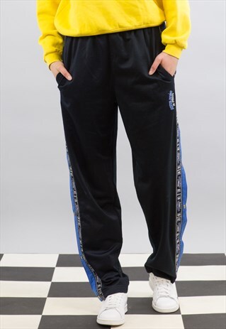 NAVY 90'S TRACK PANTS