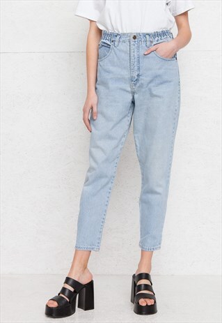 VINTAGE LIGHT BLUE DENIM JEANS