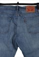 VINTAGE 90'S LEVI'S JEANS / PANTS 514 DENIM SLIM BLUE 34