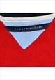VINTAGE TOMMY HILFIGER QUARTER-ZIP 1990S JUMPER - M