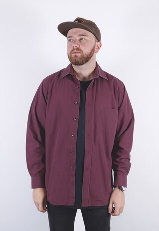 VINTAGE VAN HEUSEN PURPLE SHIRT