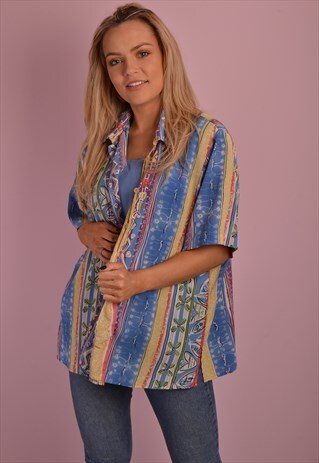 LIGHTWEIGHT PATTERN SHIRT GSS984