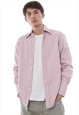 Vintage GUCCI Shirt Striped Pink