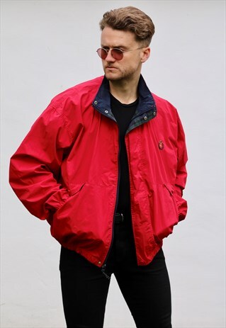 RALPH LAUREN CHAPS USA RETRO LUST RED RAIN MAC