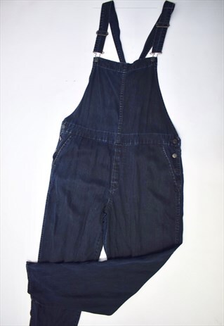 VINTAGE 90S GAP DARK DENIM DUNAGREES