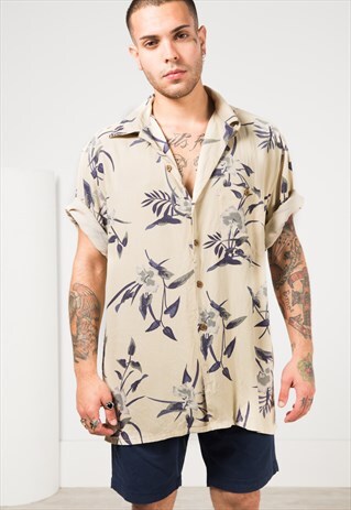 VINTAGE 80S HAWAIIAN SHIRT / S1656