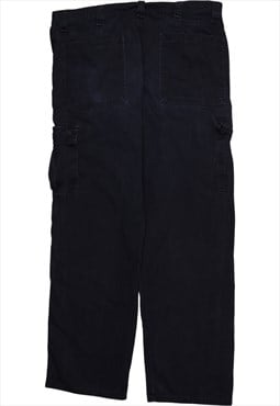 Wrangler 90's Cargo Pockets Trousers / Pants 38 Black