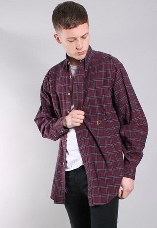 VINTAGE TOMMY HILFIGER CHECK SHIRT
