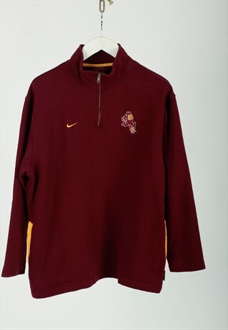 VINTAGE 90S NIKE ARIZONA STAE 1/4 ZIP SWEATSHIRT