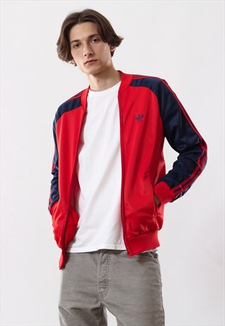 80'S VINTAGE ADIDAS ORIGINALS ATP TOUR TRACK TOP SUIT JACKET