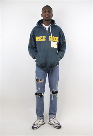 VINTAGE REEBOK ZIP UP HOODIE