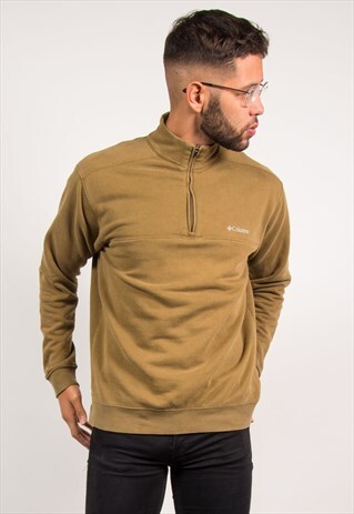 COLUMBIA QUARTER ZIP SWEATSHIRT