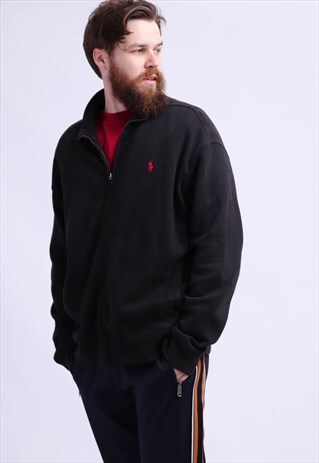 VINTAGE POLO RALPH LAUREN ZIP-UP SWEATSHIRT