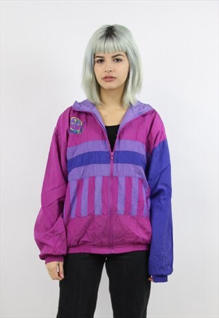 VINTAGE 90S SHELL BOMBER JACKET