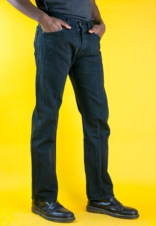 BLACK 501 JEANS