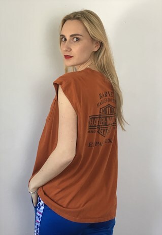 VINTAGE 90S RARE HARLEY-DAVIDSON OVERSIZED T SHIRT UNISEX
