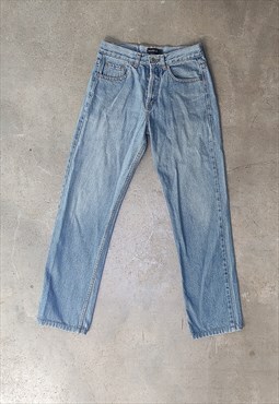 Vintage 90s Straight fit faded long jeans