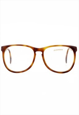 vintage JIL SANDER glasses 80s tortoise optical frames OG DS