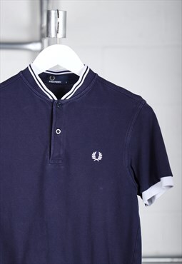 Vintage Fred Perry T-Shirt in Navy Short Sleeve Tee Small