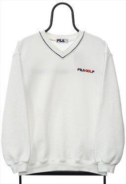 Vintage Fila Golf White Sweatshirt