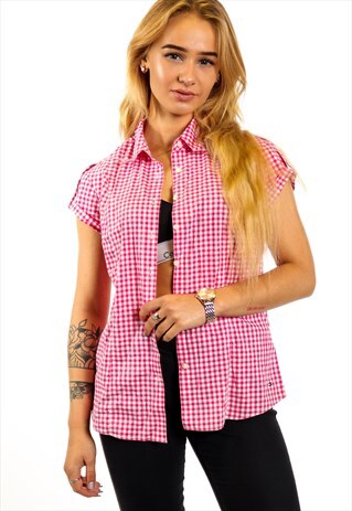 TOMMY HILFIGER CHECKERED SHIRT S803