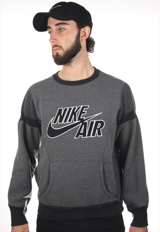 VINTAGE NIKE BIG LOGO SWEATSHIRT JUMPER