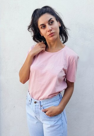 DIADORA T-SHIRT WITH EMBROIDERED LOGO