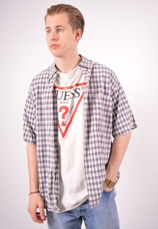 VINTAGE DICKIES SHIRT CHECK GREY