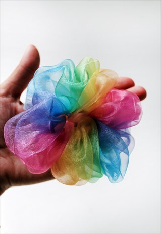 RAINBOW SCRUNCHIE