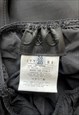 VINTAGE 80S GRUNGE 90S DOLCE GABBANA BLACK SHEER SKIRT
