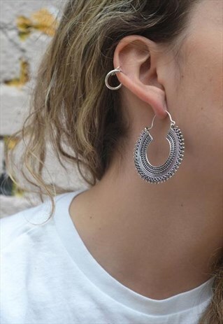 GYPSY HOOPS SILVER
