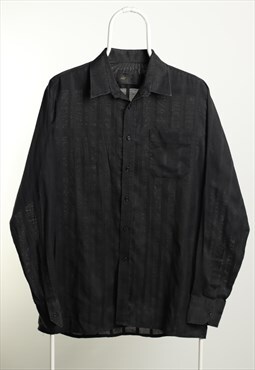 Vintage Polo Club Long Sleeve Shirt Black