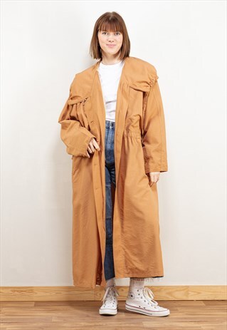 orange mac coat