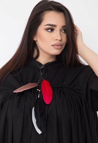 WOMEN NECKLACE WITH FEATHERS