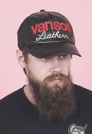 VINTAGE VANSON LEATHER CAP