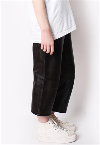 VINTAGE LEATHER TROUSERS
