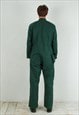 HARD YAKKA 97ST L WORK BOILERSUIT COVERALLS SNAP UP OVERALLS