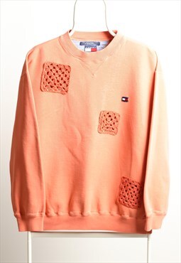 Vintage Tommy Hilfiger Reworked Crewneck Logo Sweatshirt 