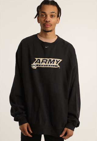 VINTAGE NIKE EMBROIDERED LOGO FOOTBALL SWEATSHIRT