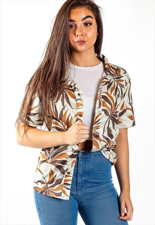 VINTAGE PATTERN SHIRT S544
