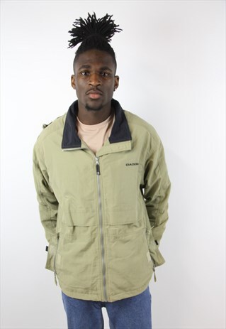 VINTAGE DIADORA BEIGE SPORTS JACKET