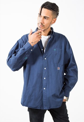 VINTAGE TOMMY HILFIGER SHIRT / S4943