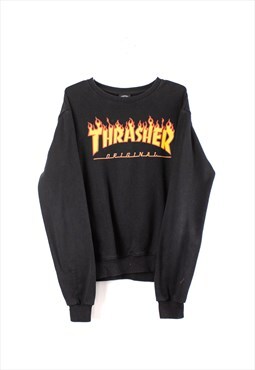 Vintage Thrasher Original Sweatshirt in Black M