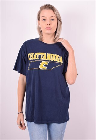 RUSSELL ATHLETIC WOMENS VINTAGE CHATTANOOGA T-SHIRT TOP XL B