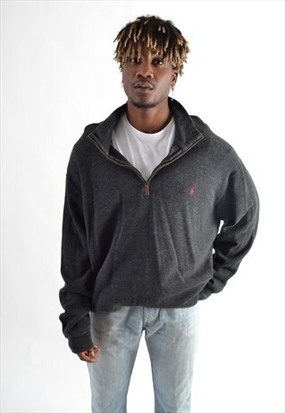 RALPH LAUREN 1/4 ZIP SWEATSHIRT SJ6473