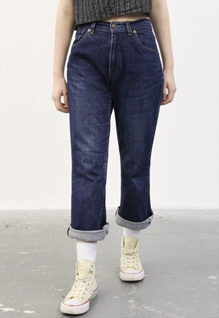 VINTAGE LEVI'S 525 BLUE MOM JEANS