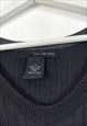 VINTAGE CALVIN KLEIN CARDIGAN ORIGIN IN BLACK M